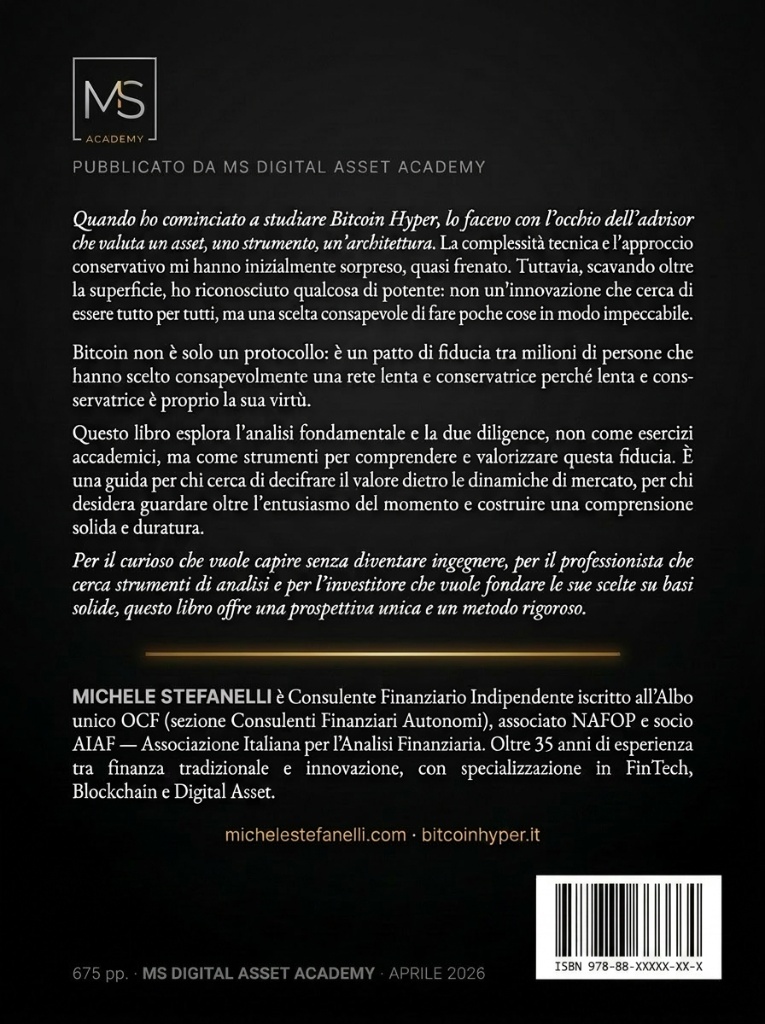 Bitcoin Hyper — quarta di copertina